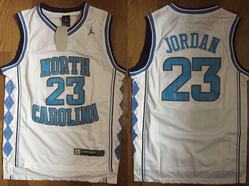 NCAAB North Carolina #23 Jordan White jersey