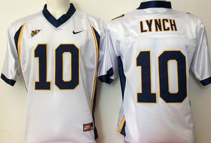 California Golden Bears White #10 Lynch jersey