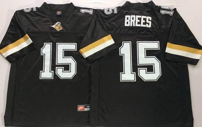 Purdue Boilermakers Black #15 BREES