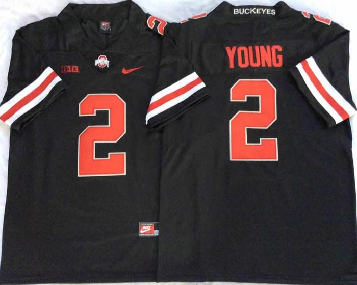 Ohio State Buckeyes Black-Red #2 YOUNG