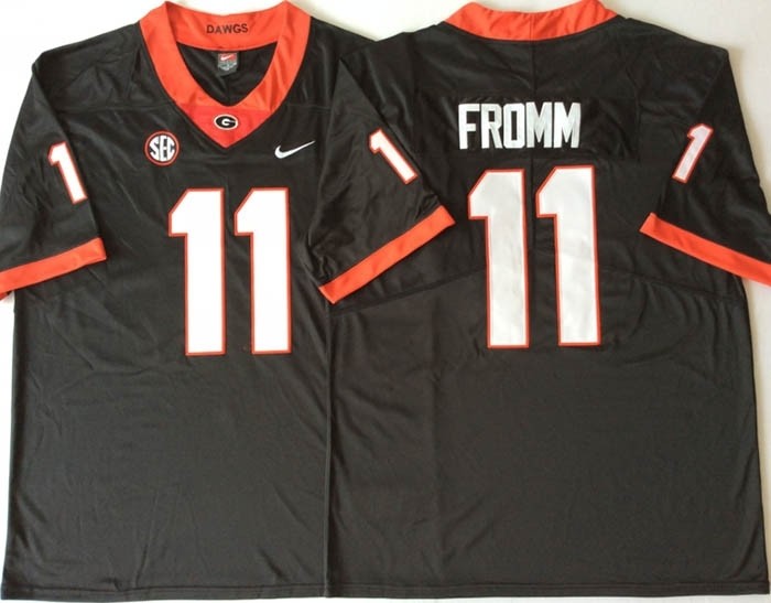 Georgia Bulldogs Black #11 FROMM