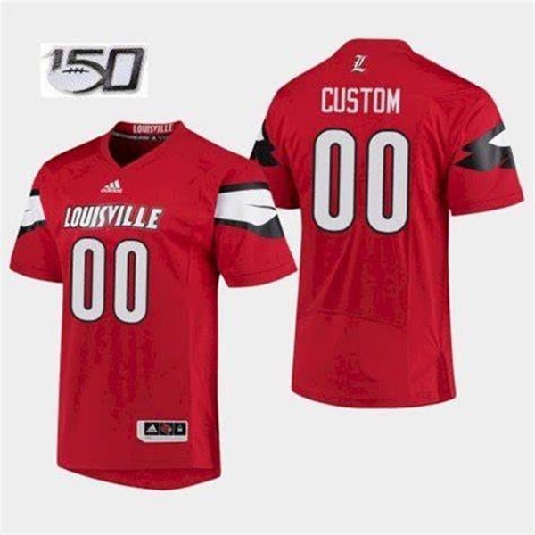 Men's Louisville Cardinals Custom Red Stitched Jersey(Name and number remark in comment column)