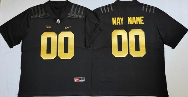 Men's Purdue Boilermakers Custom Black Stitched Jersey(Name and number remark in comment column)