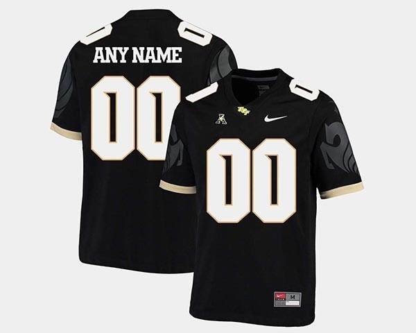 Men's UCF Knights Custom Black Stitched Jersey(Name and number remark in comment column)