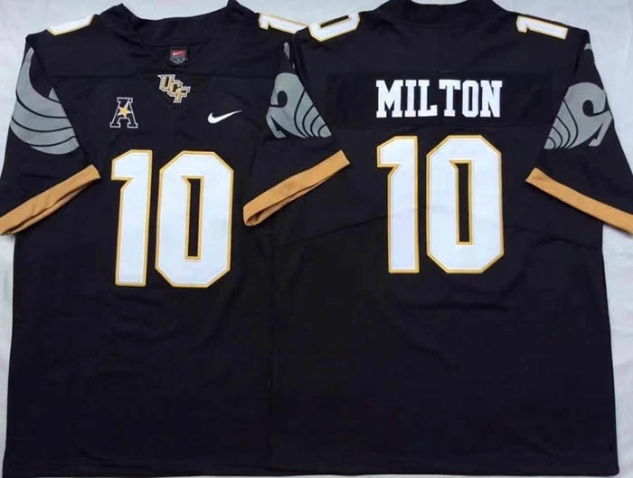 UCF KNIGHTS Black #10 MILTON