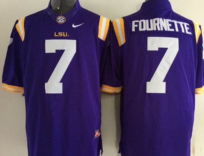 LSU Tigers Purple #7 Fournette