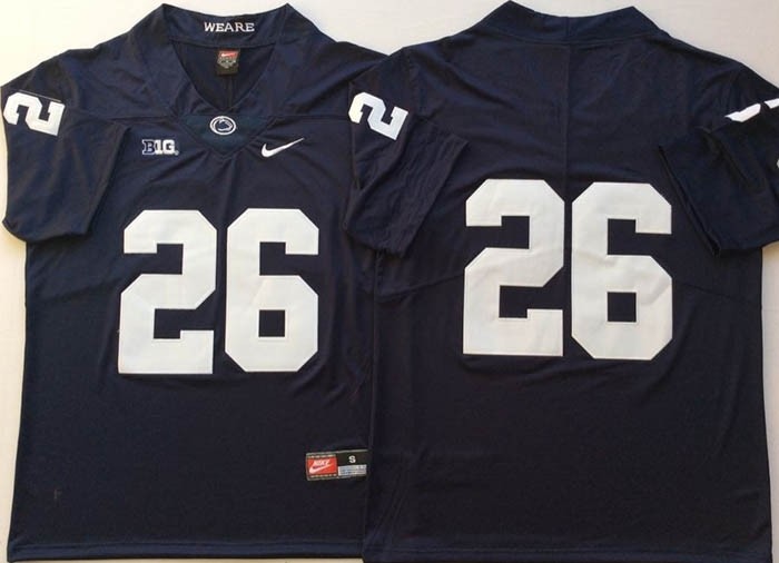 Penn State Nittany Lions Blue #26 BARKLEY