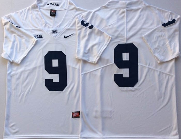 Penn State Nittany Lions White #9 MCSORLEY