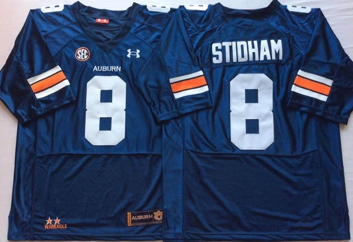 Auburn Tigers Blue #8 STIDHAM