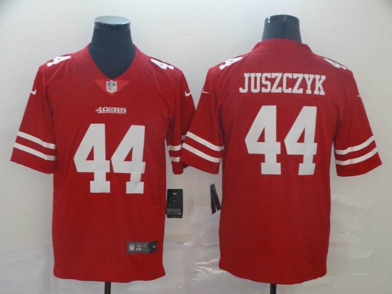 NFL 49ers #44 Kyle Juszczyk Red Vapor Untouchable Limited Jersey