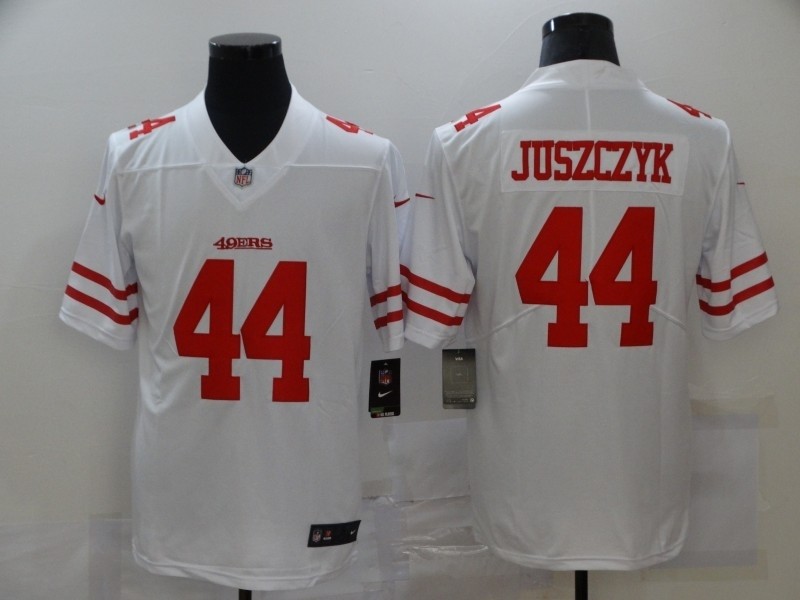 NFL 49ers #44 Kyle Juszczyk White Vapor Untouchable Limited Jersey