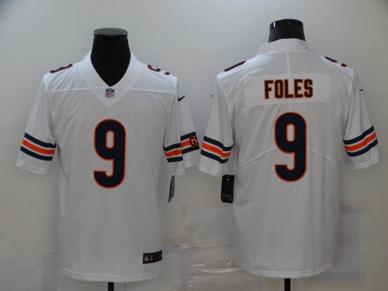 Nike Bears #9 Nick Foles White Vapor Untouchable Limited Jersey