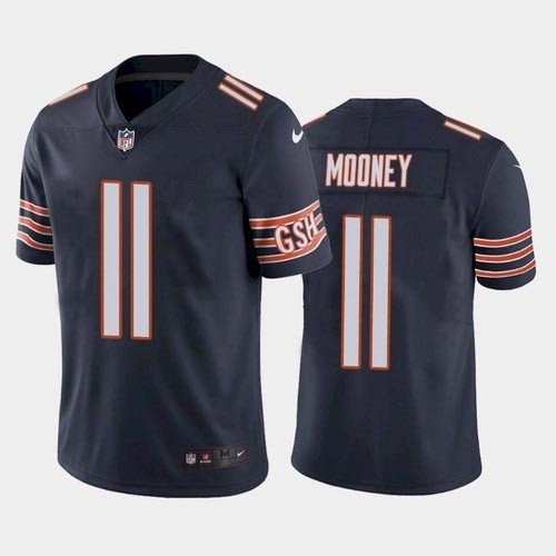 Men's Bears #11 Darnell Mooney Navy Vapor Untouchable Limited Jersey