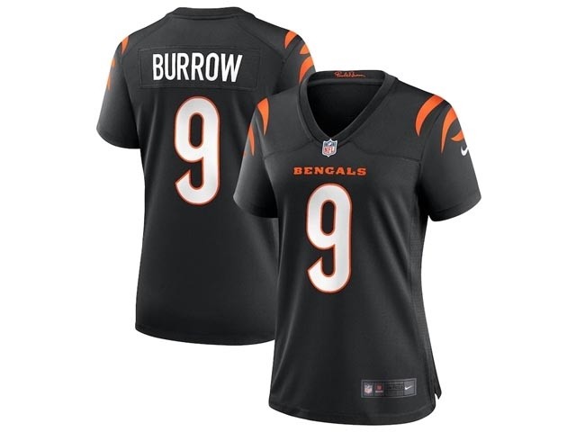 Women's Cincinnati Bengals #9 Joe Burrow Black Vapor Limited Jersey