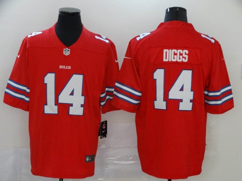 NFL Buffalo Bills #14 Stefon Diggs Red Vapor Untouchable Limited Jersey