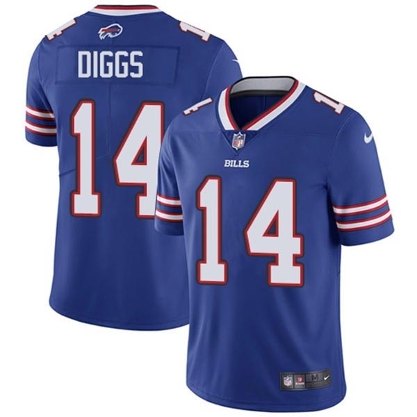 Youth Bills #14 Stefon Diggs Royal Blue Team Color Men's Stitched NFL Vapor Untouchable Limited Jersey