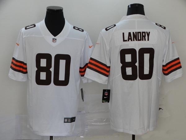 NFL Cleveland Browns Landry #80 white Vapor Untouchable Limited Jersey