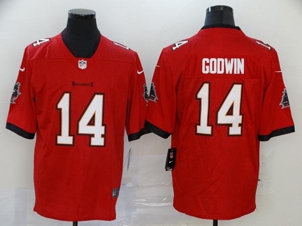 NFL Tampa Bay Buccaneers Godwin #14 red New Vapor Untouchable Limited Jersey