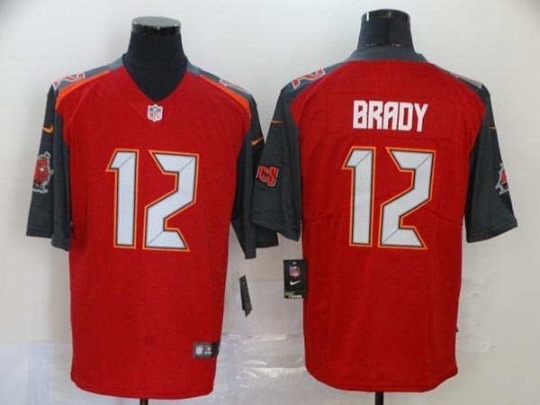 NFL Tampa Bay Buccaneers Brady #12 red  Legend II Jersey