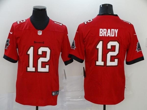 NFL Tampa Bay Buccaneers Brady #12 red New Vapor Untouchable Limited Jersey