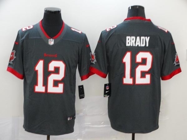 NFL Tampa Bay Buccaneers Brady #12 navy New Vapor Untouchable Limited Jersey