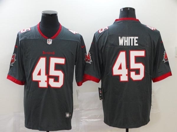 NFL Tampa Bay Buccaneers White #45 navy New Vapor Untouchable Limited Jersey