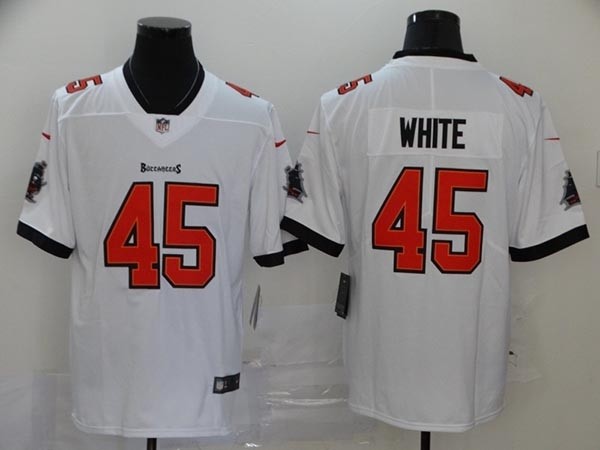 NFL Tampa Bay Buccaneers White #45 white New Vapor Untouchable Limited Jersey