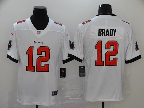 NFL Tampa Bay Buccaneers Brady #12 white New Vapor Untouchable Limited Jersey