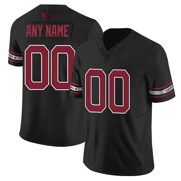 Men's Arizona Cardinals ACTIVE PLAYER Custom Black 2023 F.U.S.E. Vapor Untouchable Stitched Football Jersey(Name and number remark in comment column)