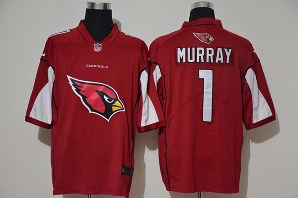 NFL Arizona Cardinals Kyler Murray #1 Red Team Big Logo Vapor Untouchable Limited Jersey