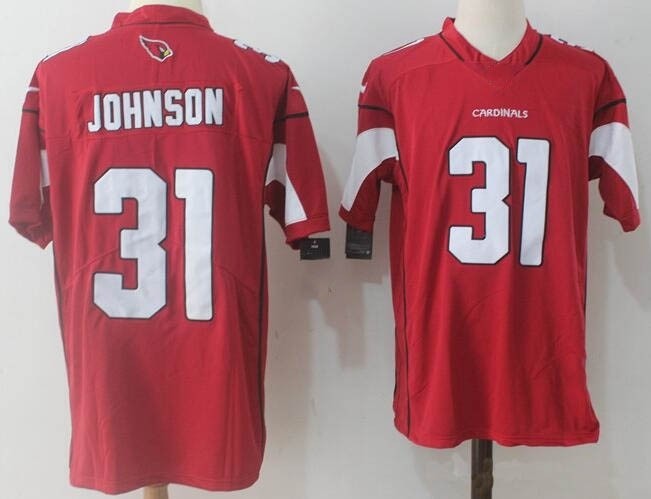 NFL Arizona Cardinals #31 David Johnson Red Vapor Untouchable Limited Jersey