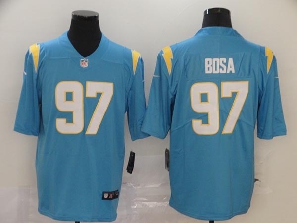 Nike Chargers Bosa #97 sky blue Vapor Untouchable Limited Jersey