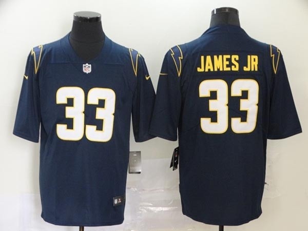 Nike Chargers James Jr #33 navy Vapor Untouchable Limited Jersey