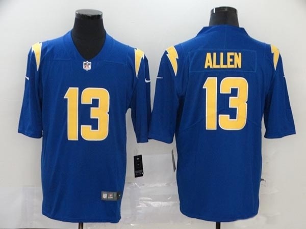 Nike Chargers Allen #13 Royal Vapor Untouchable Limited Jersey