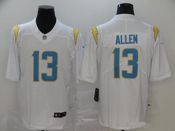 Nike Chargers Allen #13 white Vapor Untouchable Limited Jersey