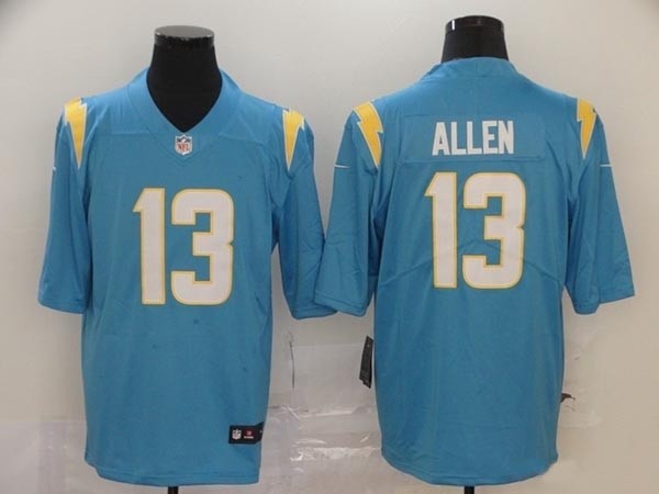 Nike Chargers Allen #13 sky blue Vapor Untouchable Limited Jersey