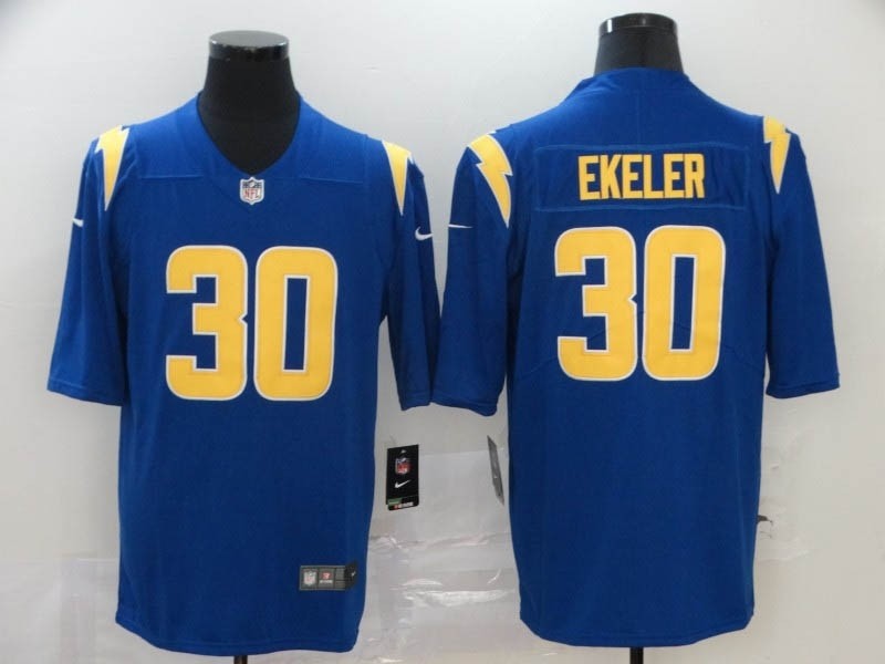 NFL Chargers #13 Austin Ekeler Royal Vapor Untouchable Limited Jersey