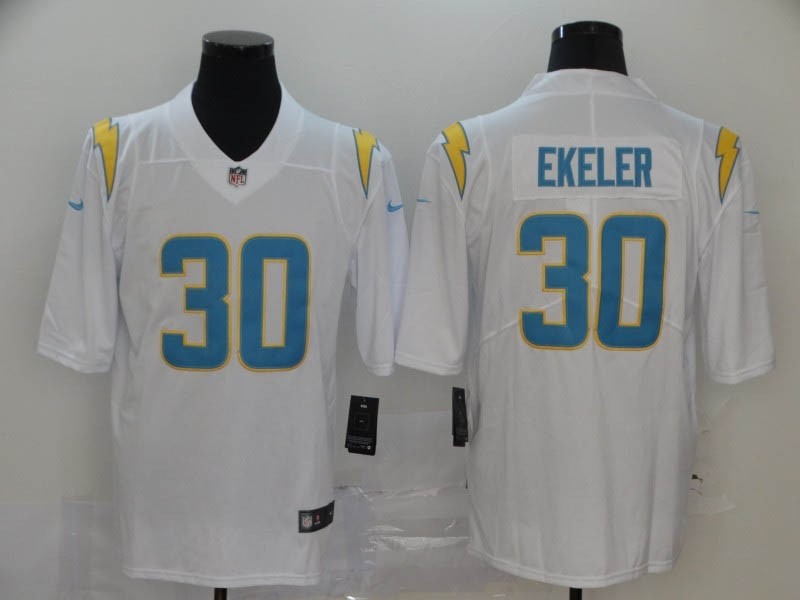 NFL Chargers #13 Austin Ekeler White Vapor Untouchable Limited Jersey