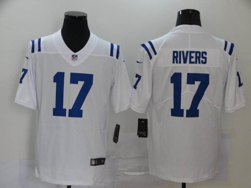 NFL Indianapolis Colts #17 Philip Rivers White Vapor Untouchable Limited Jersey