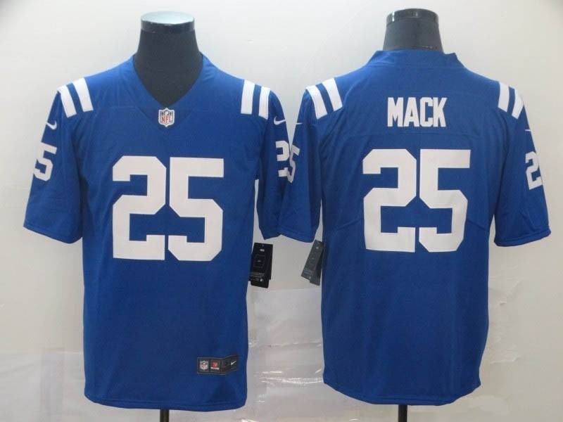 NFL Indianapolis Colts #25 Marlon Mack Blue Vapor Untouchable Limited Jersey