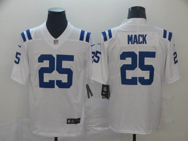 NFL Indianapolis Colts #25 Marlon Mack White Vapor Untouchable Limited Jersey