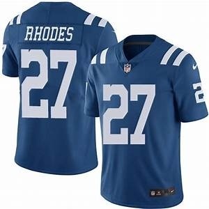 Nike Colts #27 Xavier Rhodes Blue Vapor Untouchable Limited Jerse