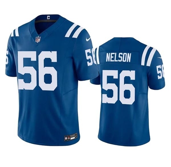 Men's Indianapolis Colts #56 Quenton Nelson Blue 2023 F.U.S.E Vapor Untouchable Stitched Football Jersey.jpg