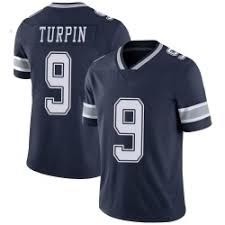 Men's Dallas Cowboys #9 KaVontae Turpin Navy Limited Jersey