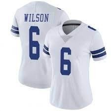 Women's Dallas Cowboys #6 Donavan Wilson white Vapor Limited Stitched Jersey