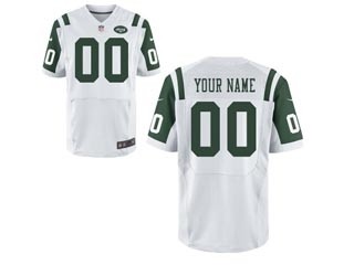 NFL New York Jets Customized white Jersey