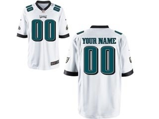 NFL Philadelphia Eagles Customized white Jersey