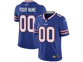 NFL Buffalo Bills Customized Blue Jersey