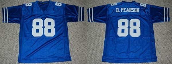 Men's Dallas Cowboys #88 Drew Pearson Blue Old Style Stitched Football Jersey