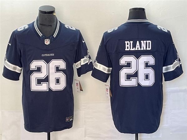 Men's Dallas Cowboys #26 DaRon Bland Navy 2023 F.U.S.E. Limited Stitched Football Jersey